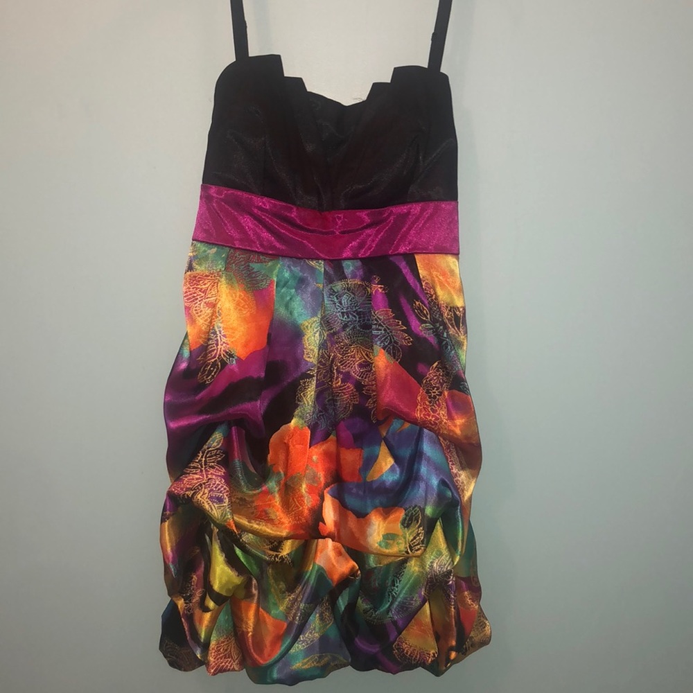 I.N San Francisco Colorful Cocktail Dress